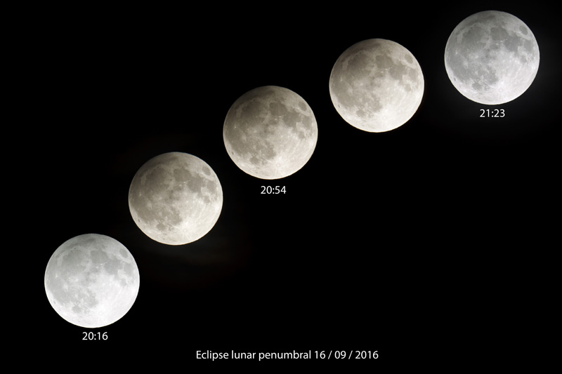 Eclipse Lunar Penumbral 16-09-2016